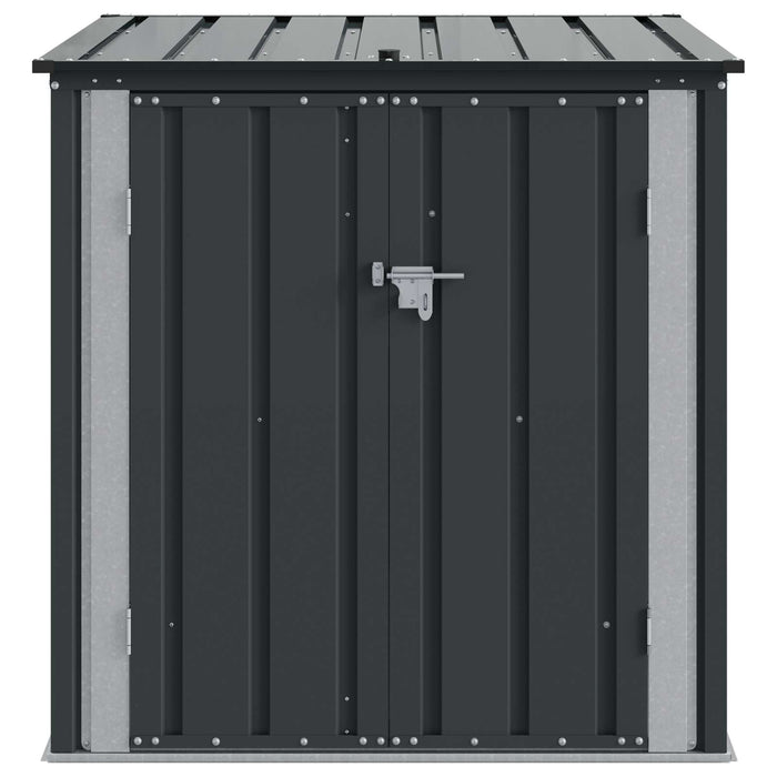 Cutie de depozitare pentru grădină Negru 101,5 x 107 x 100 cm - WALTI WALTI