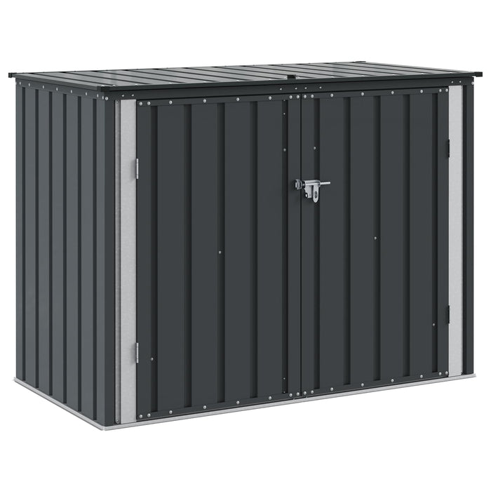 Cutie de depozitare pentru grădină Negru 151,5 x 82 x 110,5 cm - WALTI WALTI