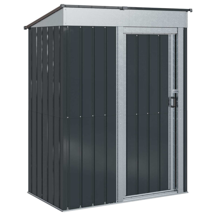 Magazii pentru grădină Antracit 137 x 81 x 180 cm Metal - WALTI WALTI