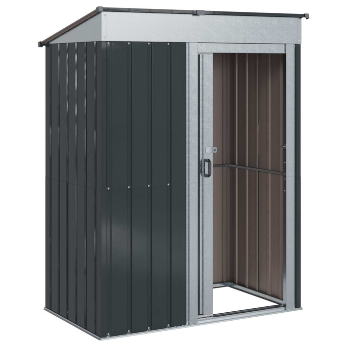 Magazii pentru grădină Antracit 137 x 81 x 180 cm Metal - WALTI WALTI