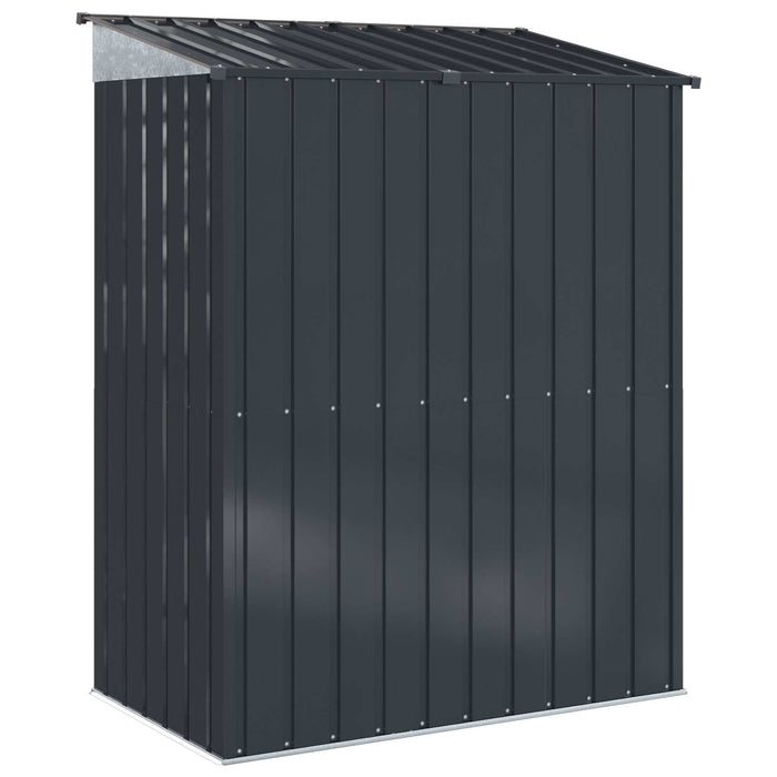 Magazii pentru grădină Antracit 137 x 81 x 180 cm Metal - WALTI WALTI