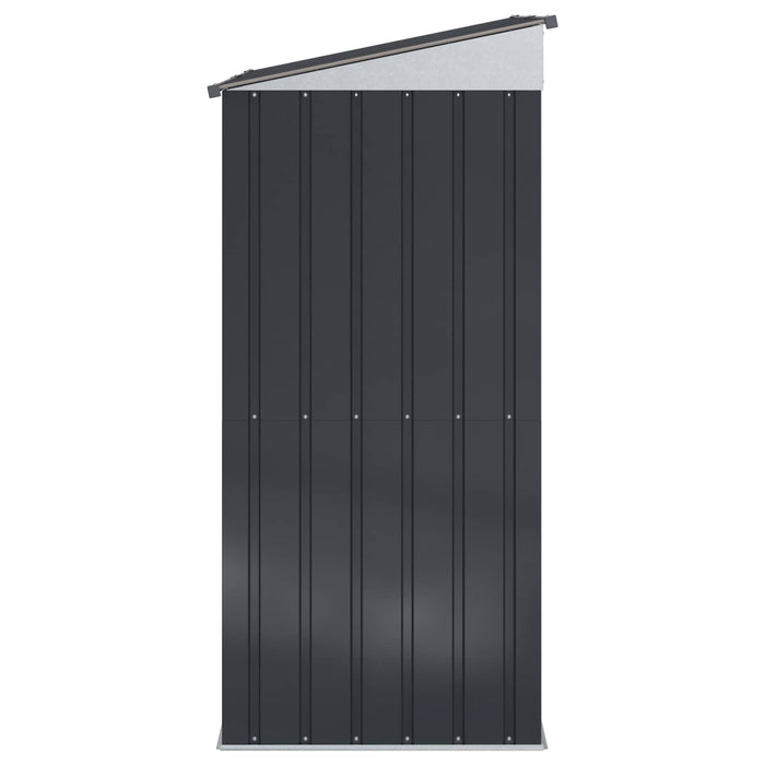 Magazii pentru grădină Antracit 137 x 81 x 180 cm Metal - WALTI WALTI