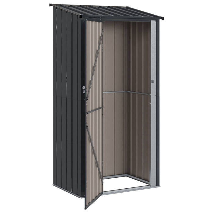 Magazii pentru grădină Antracit 103 x 74 x 200 cm Metal - WALTI WALTI