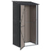 Magazii pentru grădină Antracit 103 x 74 x 200 cm Metal - WALTI WALTI