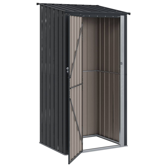 Magazii pentru grădină Antracit 103 x 86 x 200 cm Metal - WALTI WALTI