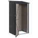 Magazii pentru grădină Antracit 103 x 86 x 200 cm Metal - WALTI WALTI