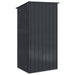 Magazii pentru grădină Antracit 103 x 86 x 200 cm Metal - WALTI WALTI
