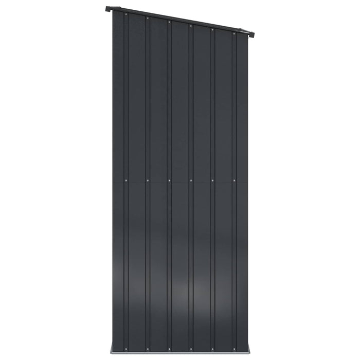 Magazii pentru grădină Antracit 103 x 86 x 200 cm Metal - WALTI WALTI