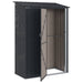 Magazii pentru grădină Antracit 140,5 x 74 x 200 cm Metal - WALTI WALTI
