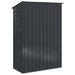 Magazii pentru grădină Antracit 140,5 x 74 x 200 cm Metal - WALTI WALTI