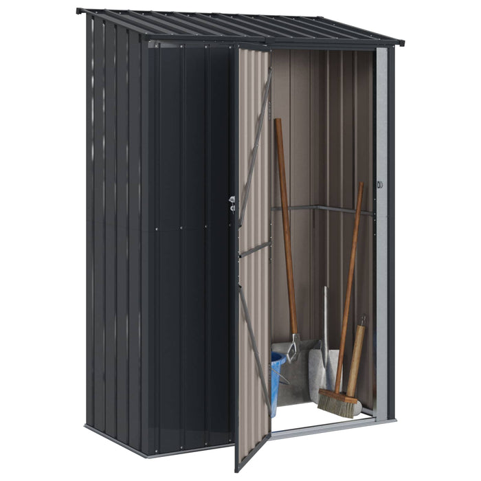 Magazii pentru grădină Antracit 140,5 x 74 x 200 cm Metal - WALTI WALTI