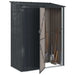 Magazii pentru grădină Antracit 153,5 x 86 x 200 cm Metal - WALTI WALTI