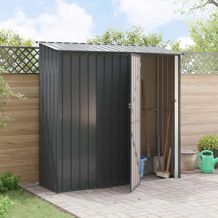 Magazii pentru grădină Antracit 203,5 x 73 x 200 cm Metal - WALTI WALTI
