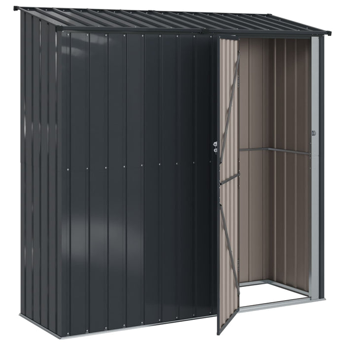 Magazii pentru grădină Antracit 203,5 x 73 x 200 cm Metal - WALTI WALTI