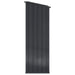 Magazii pentru grădină Antracit 203,5 x 73 x 200 cm Metal - WALTI WALTI