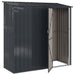 Magazii pentru grădină Antracit 203 x 85,5 x 200 cm Metal - WALTI WALTI