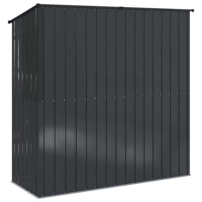 Magazii pentru grădină Antracit 203 x 85,5 x 200 cm Metal - WALTI WALTI
