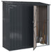 Magazii pentru grădină Antracit 203 x 85,5 x 200 cm Metal - WALTI WALTI
