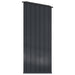 Magazii pentru grădină Antracit 203 x 85,5 x 200 cm Metal - WALTI WALTI