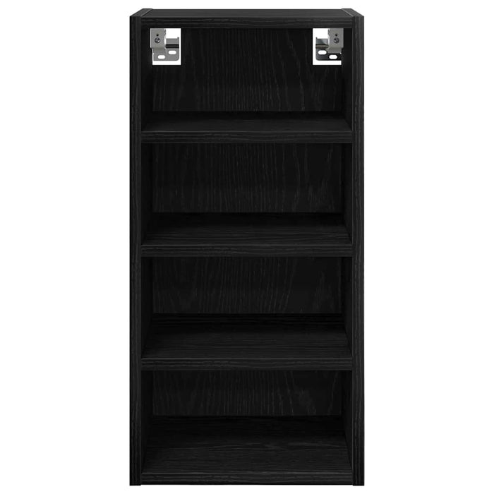 Dulap suspendat cu raft Riga Stejar negru 30 x 29,5 x 60 cm - WALTI WALTI