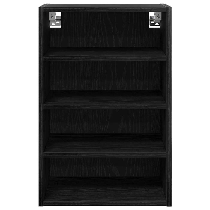 Dulap suspendat cu raft Riga Stejar negru 40 x 29,5 x 60 cm - WALTI WALTI