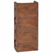 Rastel Maro 24 x 13 x 54 cm Lemn masiv de mahon - WALTI WALTI