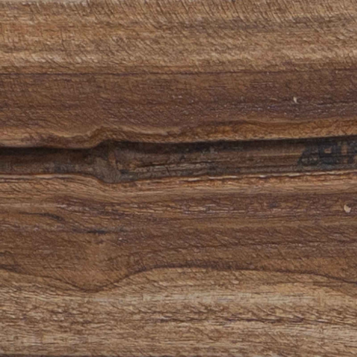 bancă natural 110 x 30 x 34 cm Lemn solid de tec WALTI