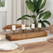Suport pentru lumânări natural 50 x 15 x 10 cm - WALTI WALTI