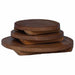 Taburet pentru plante 3 pcs Maro Lemn de mahon - WALTI WALTI
