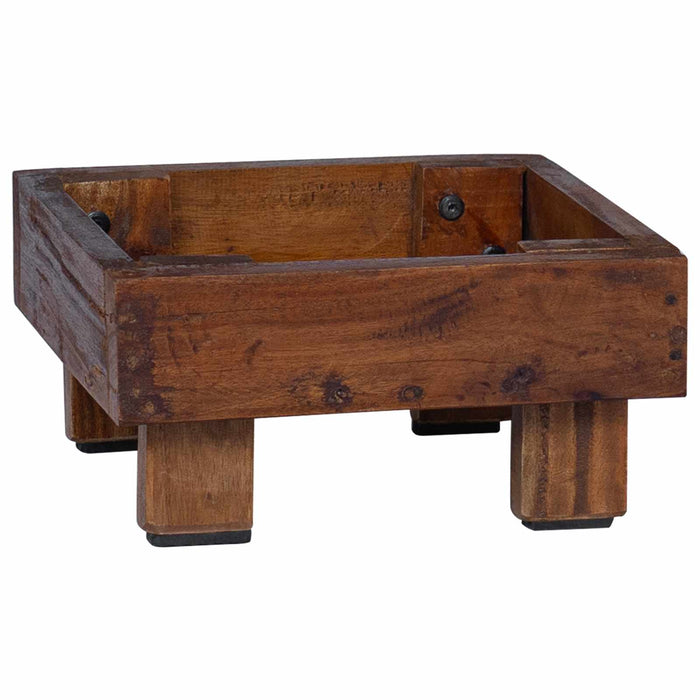 Suport pentru plante 3 pcs Maro Lemn de mahon - WALTI WALTI