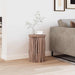 Taburet natural 30 x 30 x 45 cm Lemn solid de tec - WALTI WALTI