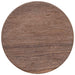 Taburet natural 30 x 30 x 45 cm Lemn solid de tec - WALTI WALTI