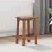 Taburet natural 30 x 30 x 47 cm Lemn de mahon - WALTI WALTI