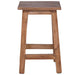 Taburet natural 30 x 30 x 47 cm Lemn de mahon - WALTI WALTI
