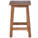 Taburet natural 30 x 30 x 47 cm Lemn de mahon - WALTI WALTI