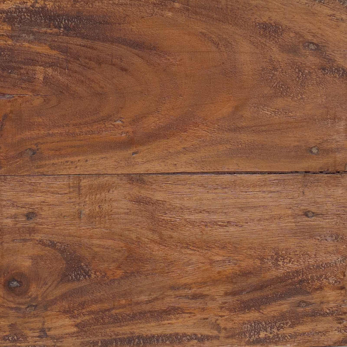 Taburet natural 28 x 28 x 50 cm Lemn de mahon WALTI