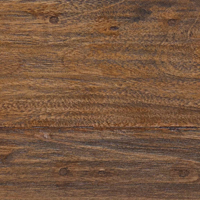 Taburet natural 30 x 20 x 20 cm Lemn de mahon WALTI