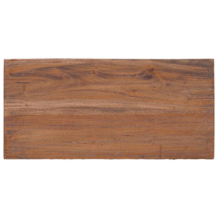 bancă natural 50,5 x 25 x 47,5 cm Lemn masiv de mahon - WALTI WALTI