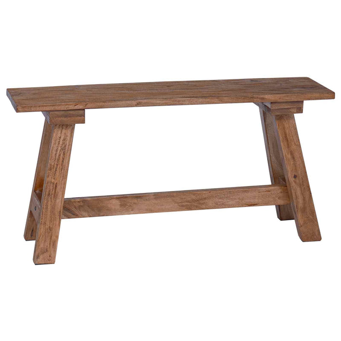bancă natural 92 x 23,5 x 45,5 cm Lemn masiv de mahon WALTI