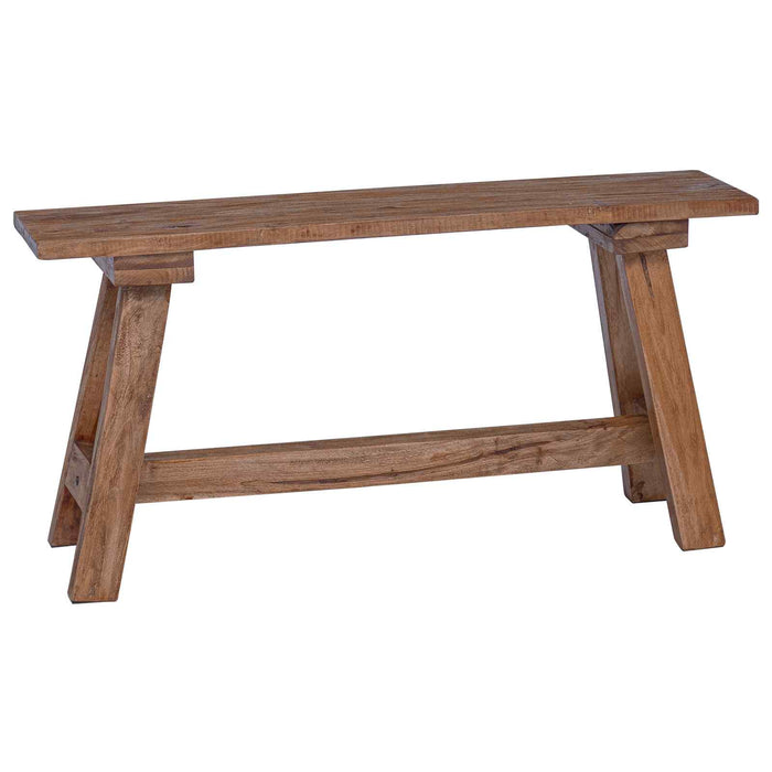 bancă natural 92 x 23,5 x 45,5 cm Lemn masiv de mahon WALTI