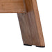 Taburet natural 40 x 25 x 31 cm Lemn de mahon - WALTI WALTI