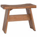 Taburet natural 40 x 25 x 31 cm Lemn de mahon - WALTI WALTI