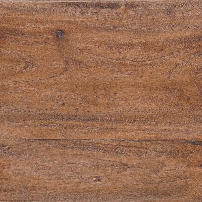 Taburet natural 40 x 25 x 31 cm Lemn de mahon - WALTI WALTI