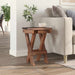 Taburet natural 30 x 30 x 48 cm Lemn masiv recuperat - WALTI WALTI