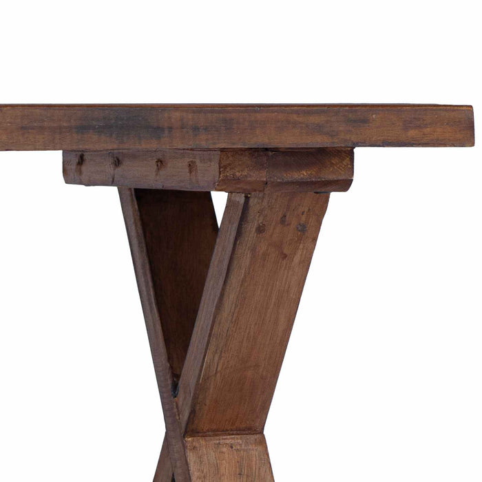 bancă natural 85 x 35 x 47 cm Lemn masiv recuperat - WALTI WALTI