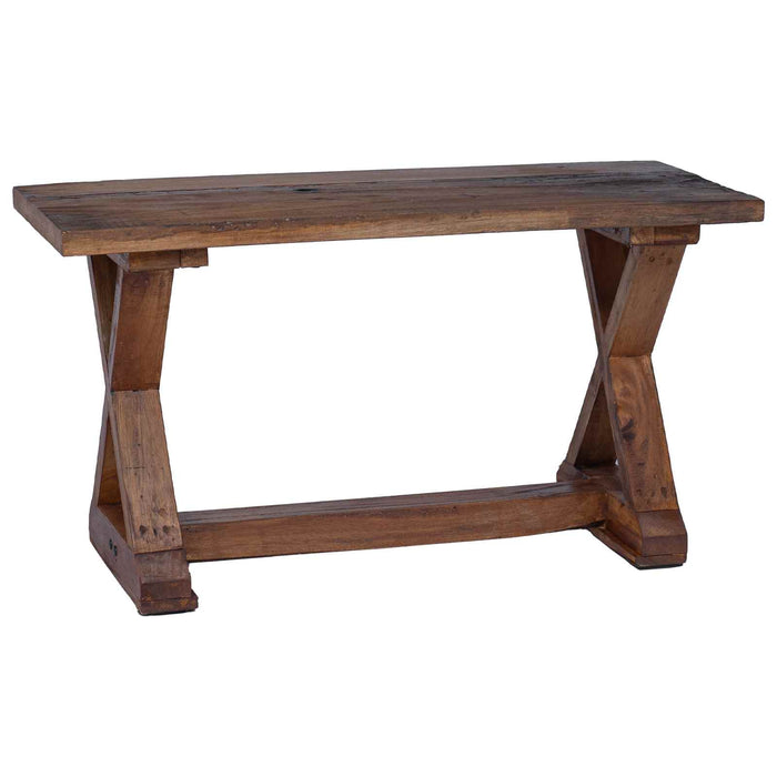 bancă natural 85 x 35 x 47 cm Lemn masiv recuperat - WALTI WALTI