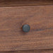 Birou cu sertar Maro 110 x 30 x 79 cm Lemn masiv de mahon - WALTI WALTI