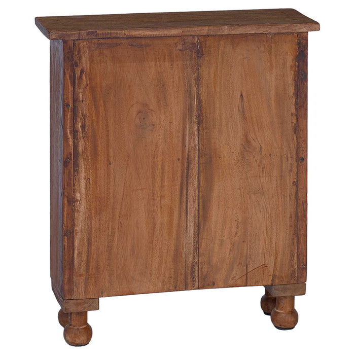 Rafturi cu raft Maro 47 x 16 x 55 cm Lemn masiv de mahon WALTI