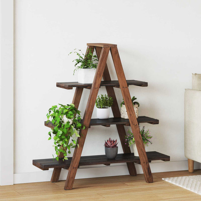 Raft pliabil Maro 79.5 x 35 x 112 cm Lemn recuperat masiv - WALTI WALTI