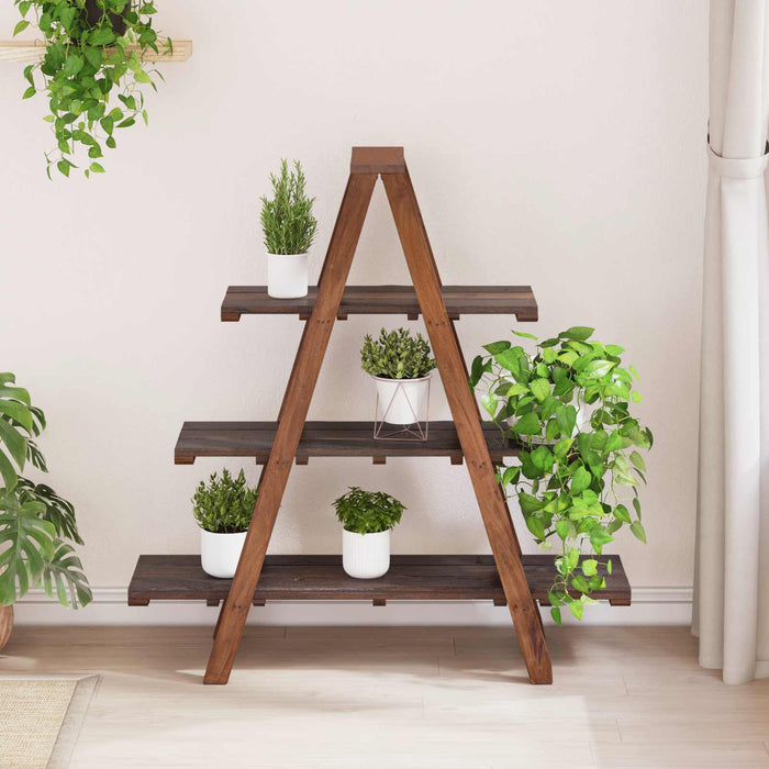 Raft pliabil Maro 79.5 x 35 x 112 cm Lemn recuperat masiv - WALTI WALTI